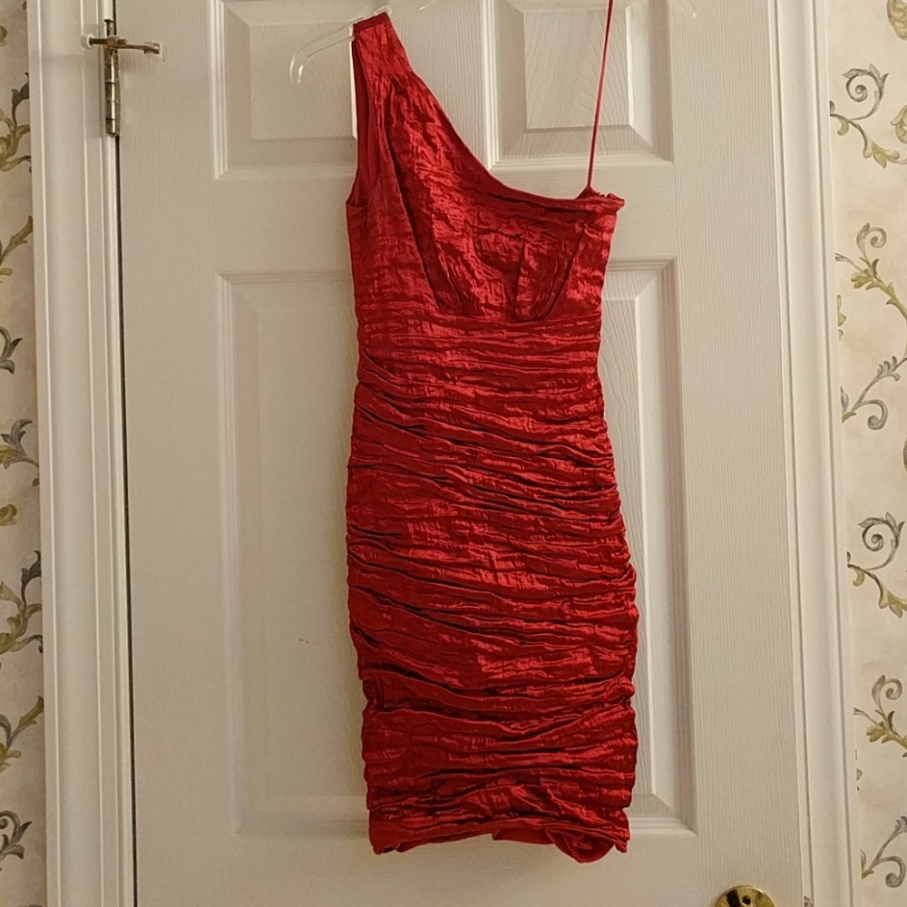 Red dress